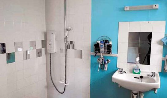 Adapted bathroom