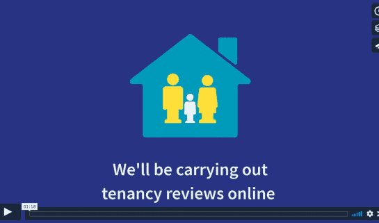 Online tenancy reviews